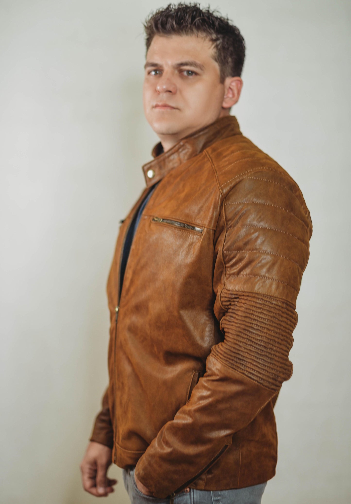 Roger Brown Leather Jacket