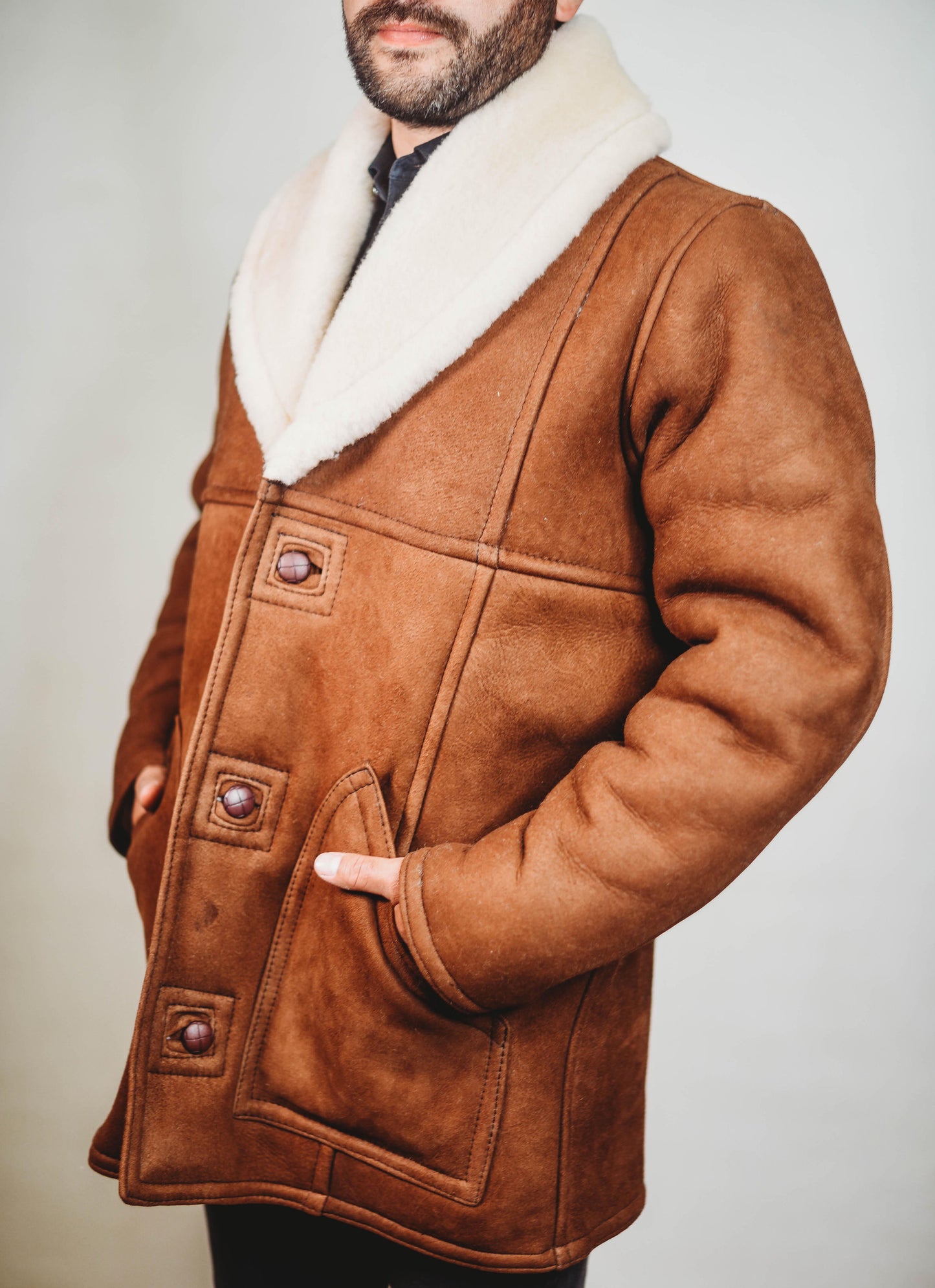 Dylon shearling coat Vintage Cult