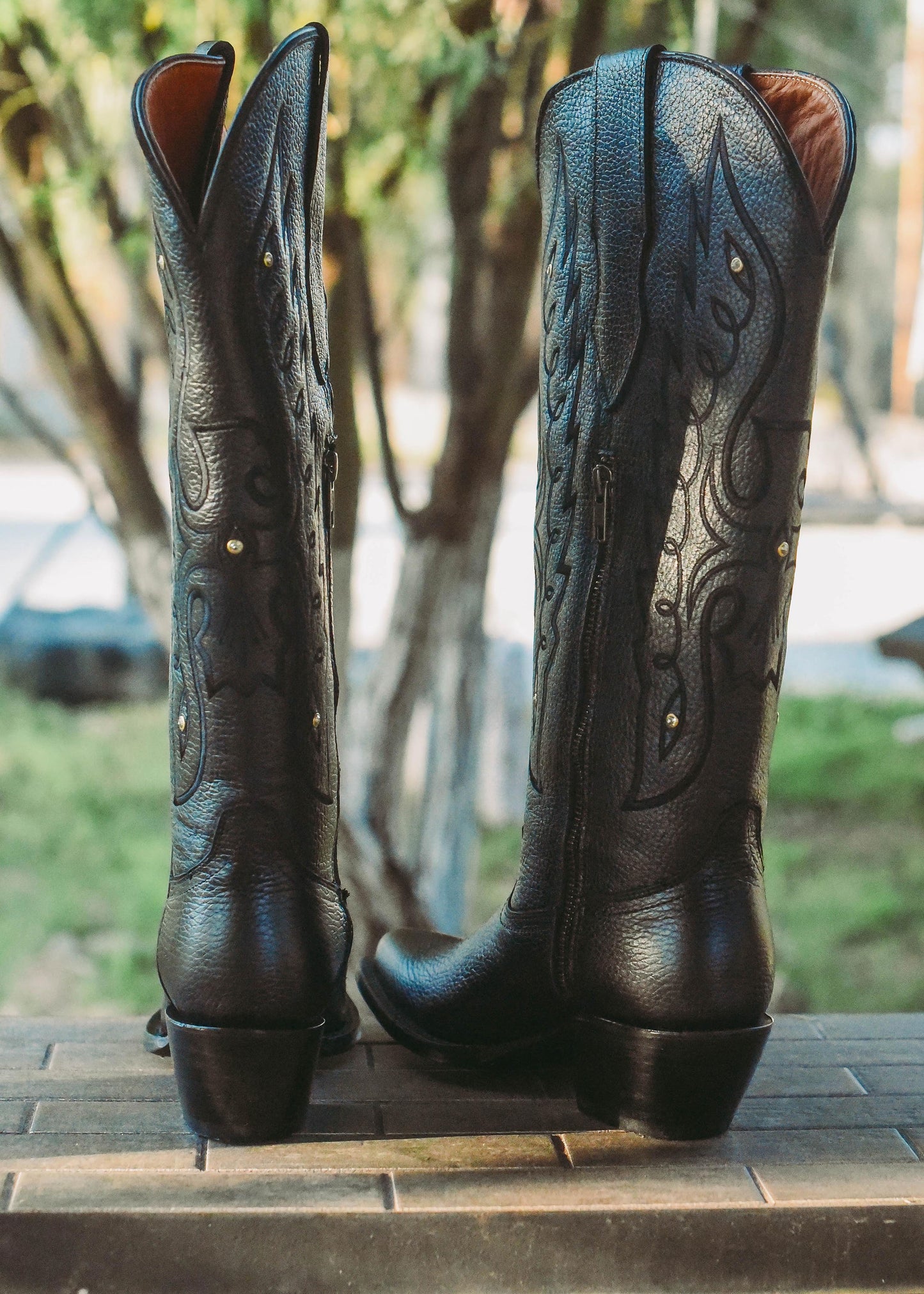 Western boots Black