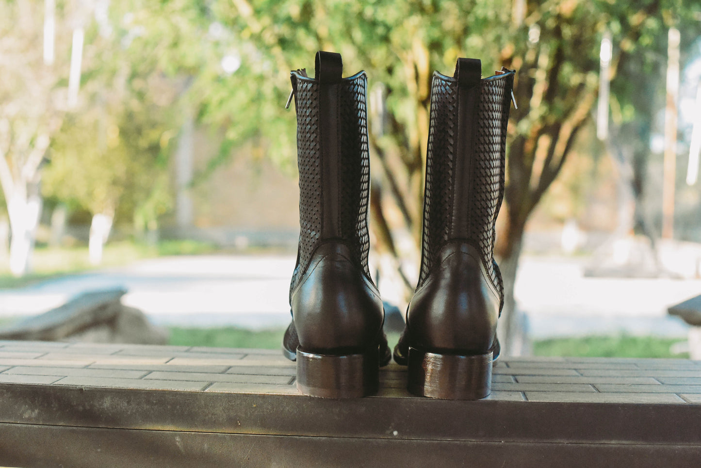 Lenny western boots, Brown