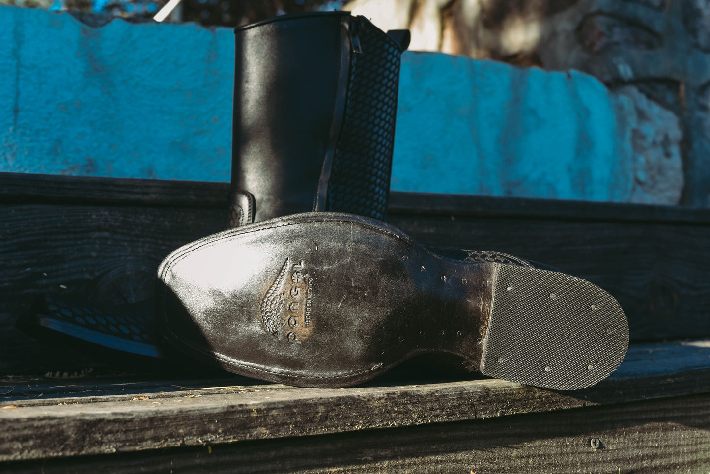 Lenny western boots, Black