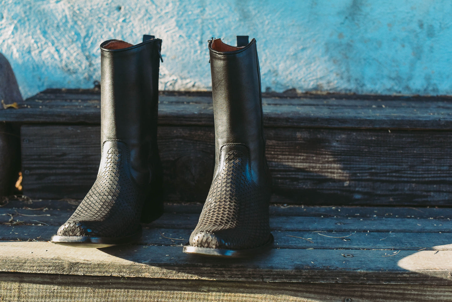 Lenny western boots, Black