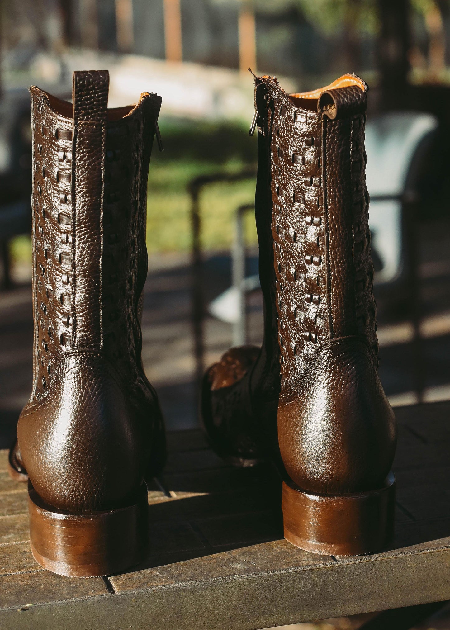 Connie western boots, Brown