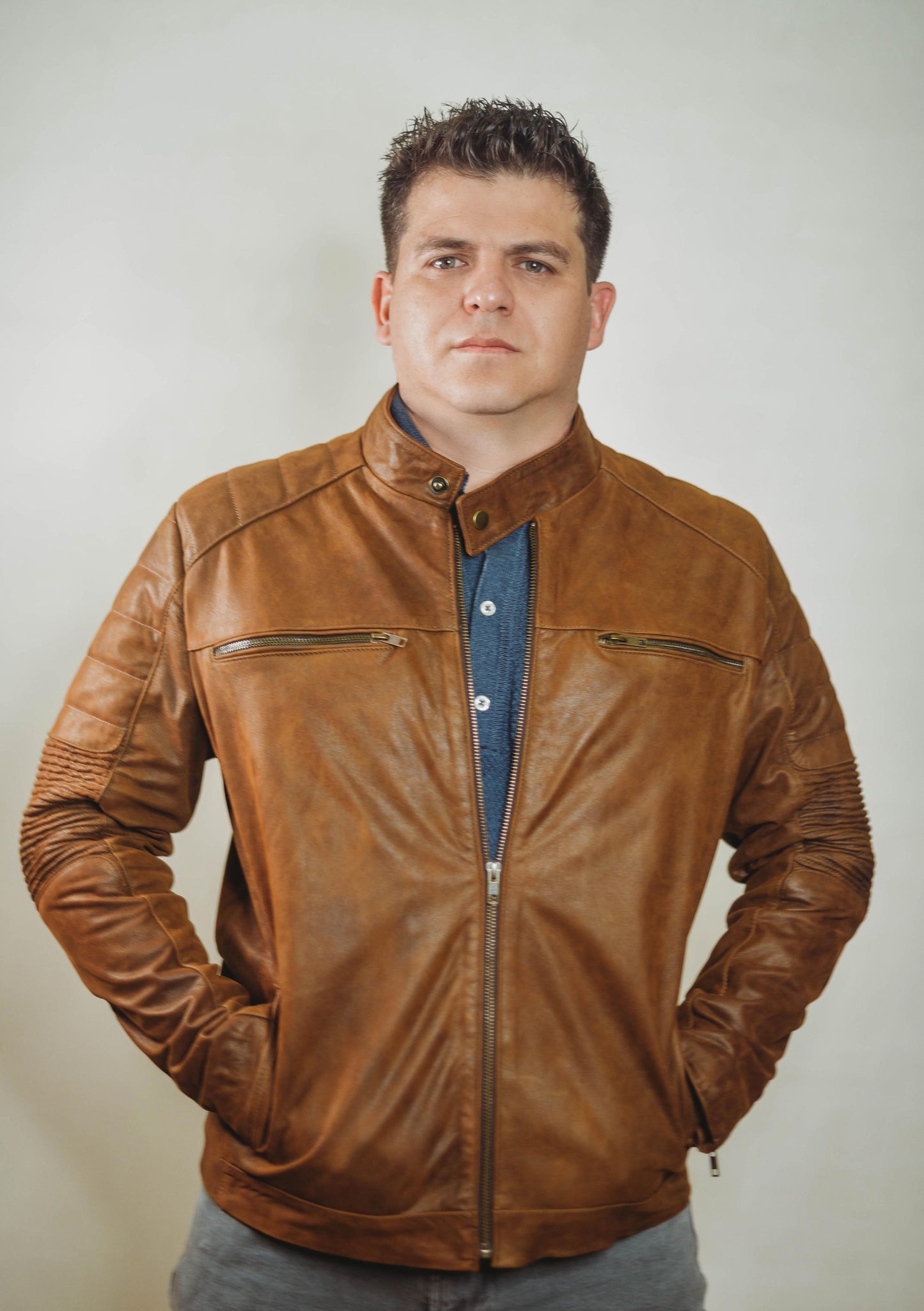 Roger Brown Leather Jacket