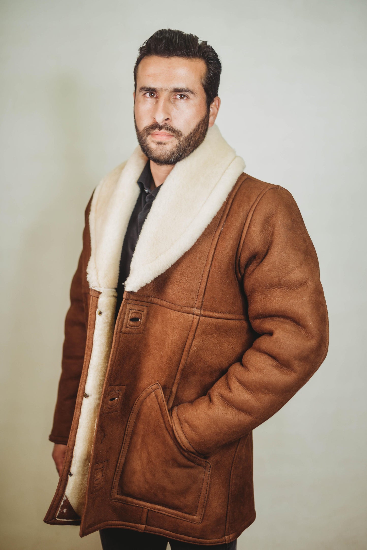 Dylon shearling coat Vintage Cult