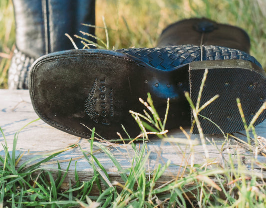 Western boots 100% lamb leather