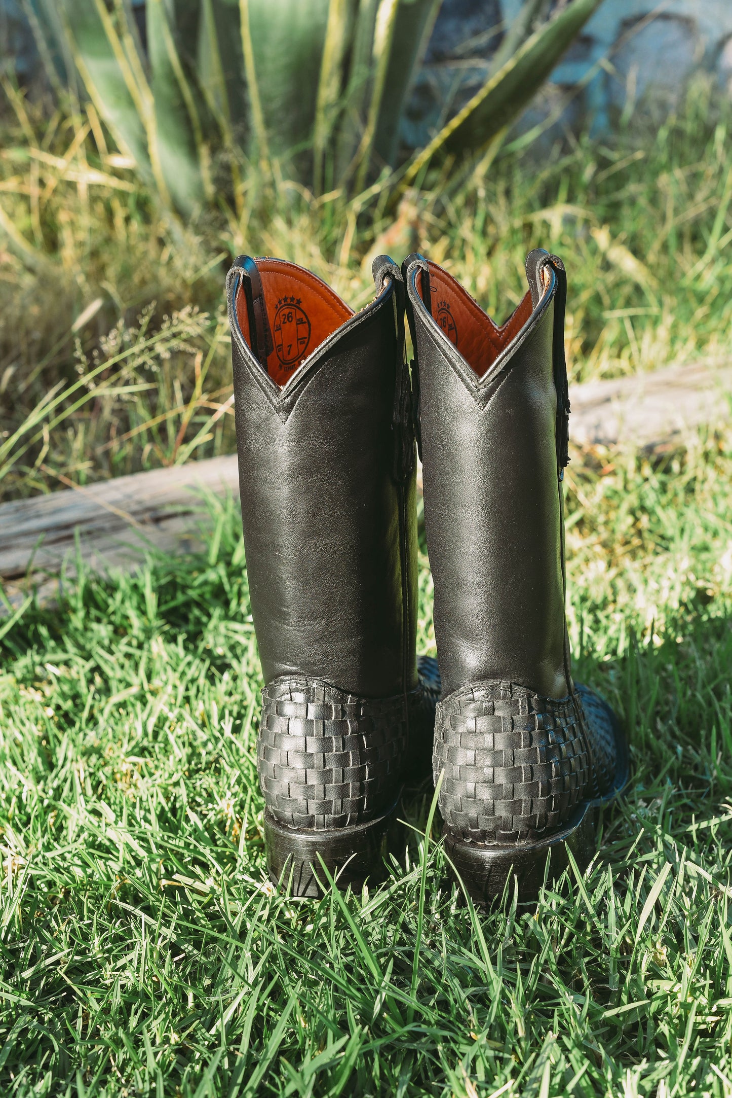 Western boots 100% lamb leather