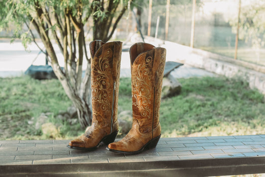 Western boots Honey Antique