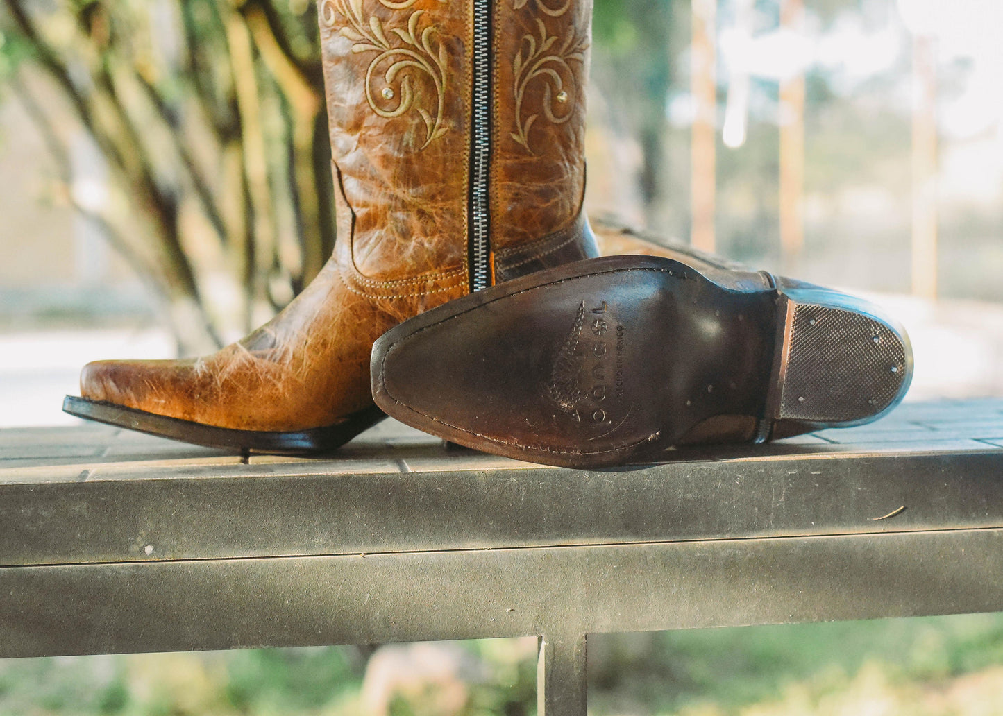 Western boots Honey Antique