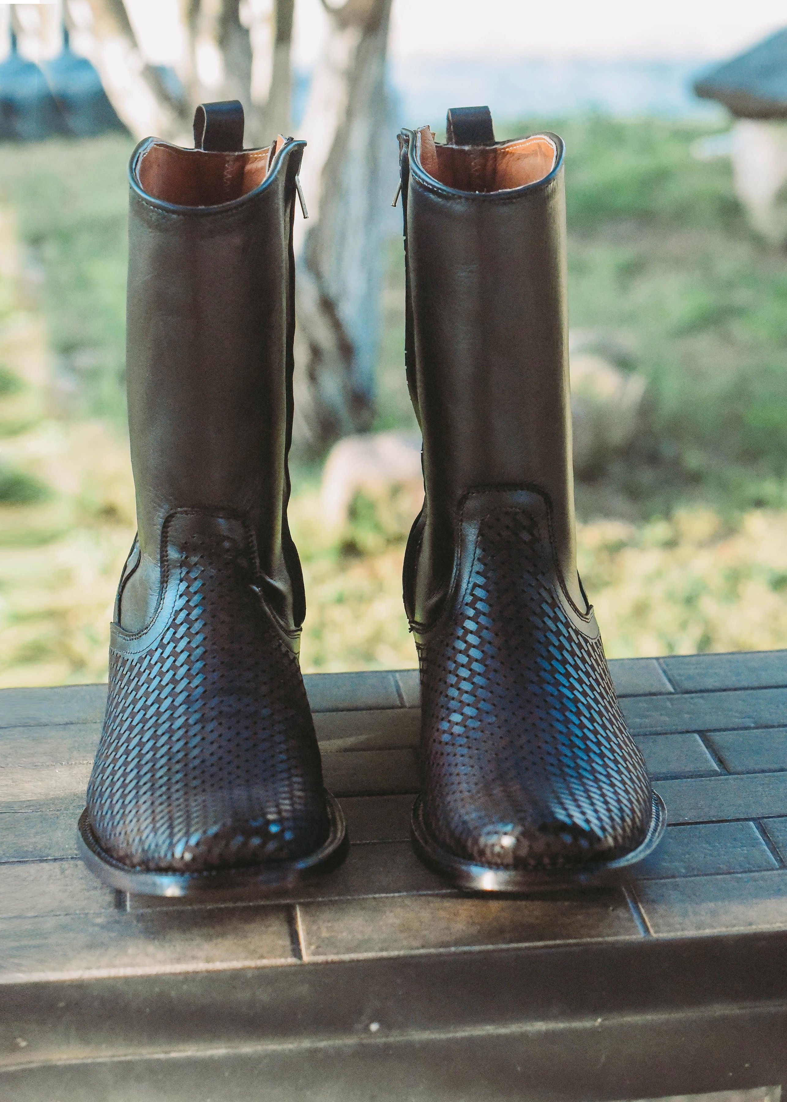 Lenny western boots, Brown – PANGOL LEATHER