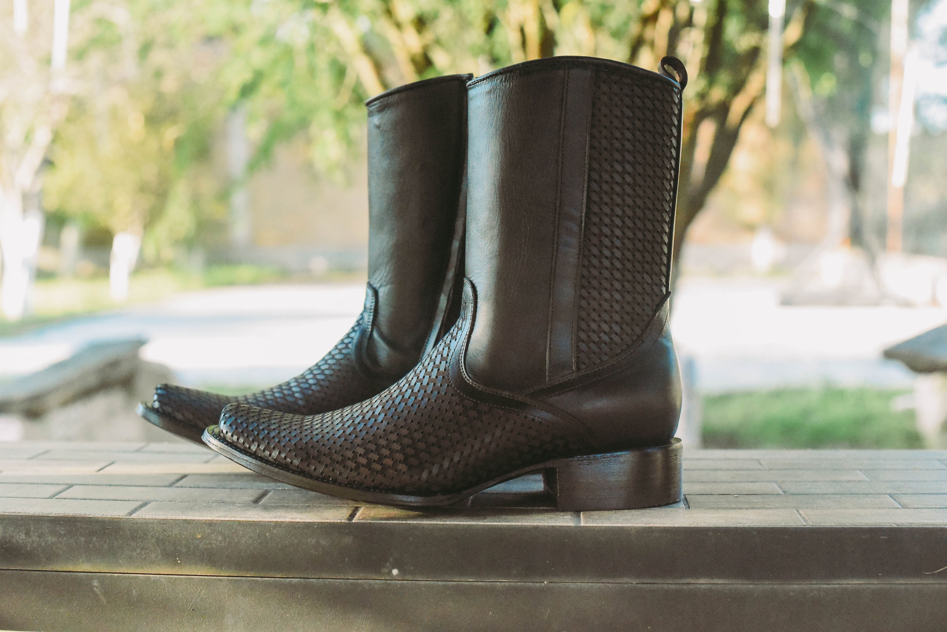 Lenny western boots, Brown – PANGOL LEATHER