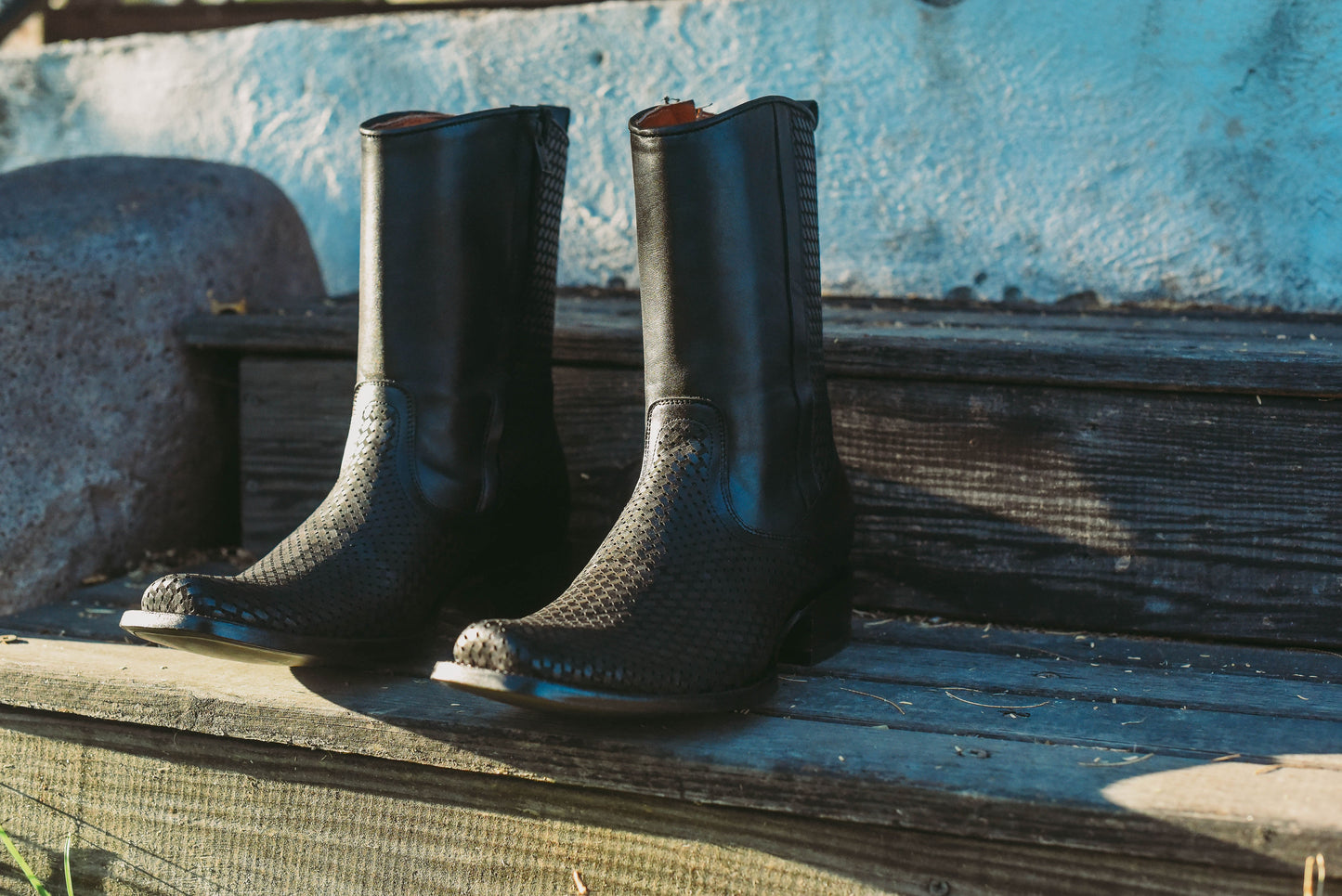 Lenny western boots, Black