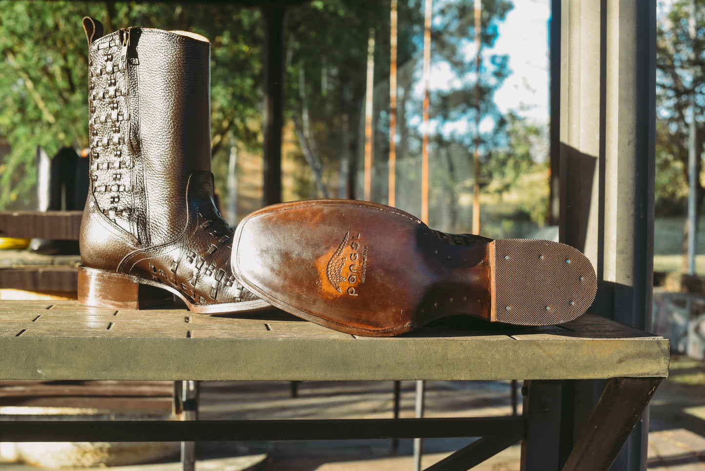 Connie western boots, Brown